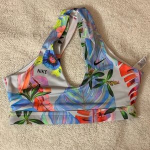 Floral Nike Sports Bra